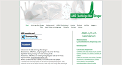 Desktop Screenshot of anhorigamotdroger.se